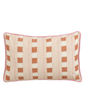 Kussen block terra - l55xb35xh10cm