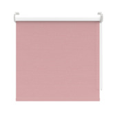 KARWEI rolgordijn draaikiepraam 28212 poederroze structuur verduisterend op maat