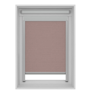 KARWEI rolgordijn dakraam 28213 mauve structuur verduisterend op maat
