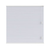 KARWEI dubbel plisségordijn draaikiepraam 28632 wit verduisterend op maat