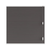 KARWEI dubbel plisségordijn draaikiepraam 28633 zwart verduisterend op maat