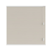 KARWEI dubbel plisségordijn gewoon raam 28641 off-white parelmoer lichtdoorlatend op maat