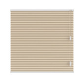 KARWEI dubbel plisségordijn gewoon raam 28639 beige verduisterend op maat