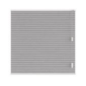 KARWEI dubbel plisségordijn draaikiepraam 28657 grijs lichtdoorlatend op maat