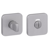 KARWEI vrij-bezet rozet vierkant RVS look (aluminium)