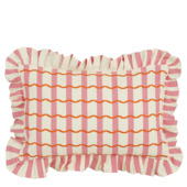 Kussen wave roze - l55xb35xh10cm