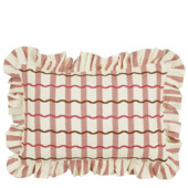 Kussen wave oud roze - l55xb35xh10cm