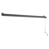 Knikarmscherm Calando effen donker rood/zwart (kleurnr. U768) op maat