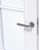 Arne & Bodil binnendeur ABT112 blank glas - extra wit afgelakt