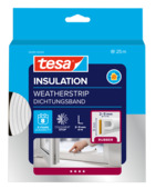 Tesa Tochtband P-profiel zelfklevend wit 25m