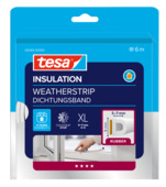 Tesa Tochtband D-profiel zelfklevend wit 6m