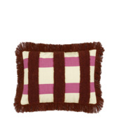 Kussen vierkant d.bruin - l41xb31xh10cm