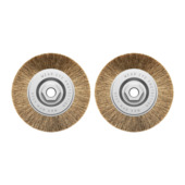 SKIL staalborstels 2 stuks voor Weedbuster 0660 en 0661 125 mm
