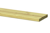Tuinplank grenen hout geschaafd 2,1 x 14 x 360 cm