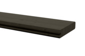 Afdekprofielplank grenenhout antraciet ca. 180 x 14,5 x 2,8 cm
