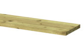 Tuinplank grenenhout ruw ca. 180 x 1,6 x 14 cm