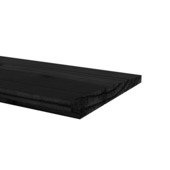 Zweeds rabatdeel Douglas houtlook zwart ca. 2,7 x 19 x 300 cm
