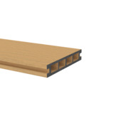 WPC vlonderplank houtlook lichtbruin 2,3 x 13,8 x 300 cm