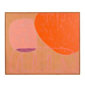 Muurdecoratie beige FSC 100% - l100xb120xh3,5cm