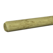Tuinpaal rond grenen hout geïmpregneerd 6 Ø x 125 cm