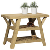 Oppottafel Imperial grenen hout 51 x 84 x 88 cm