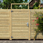 Tuindeur Flux vuren hout 100 x 180 cm