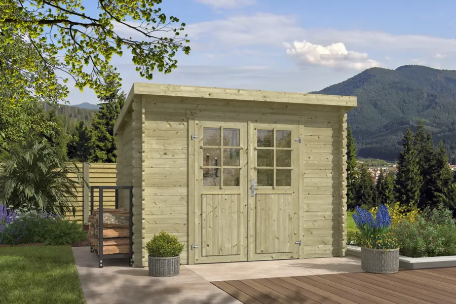 Tuinhuis Fresia vurenhout geïmpregneerd 295 x 213 cm