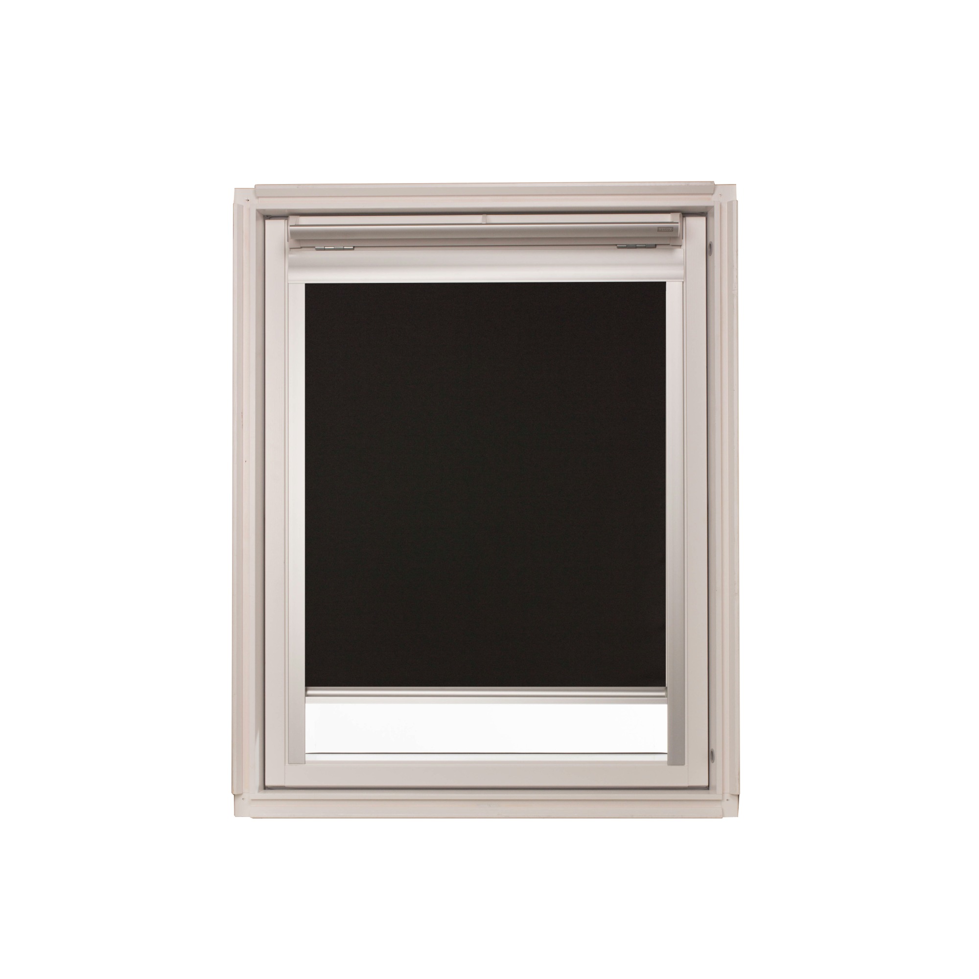 Karwei Dakraamrolgordijn Velux Mk06 Zwart 7005 karwei kopen in de aanbieding