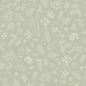 Vliesbehang Little Dutch Forest wonders Sage (dessin WD111045)