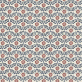 Vliesbehang Joules Stately Floral Crème/Blauw (dessin 128956)