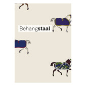 Behangstaal vliesbehang Joules Paarden Multicolor (dessin 128905)