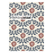 Behangstaal vliesbehang Joules Stately Floral Crème/Blauw (dessin 128956)
