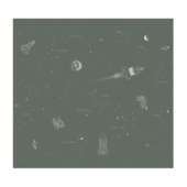 vtwonen fotobehang space army green (dessin 145409)