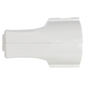 Contrastekker Randaarde Wit