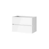 Tiger Condo wastafelonderkast 80 cm hoogglans wit