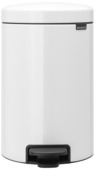 Brabantia prullenbak NewIcon 12 L wit