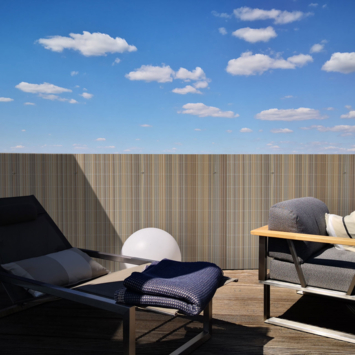 Balkonscherm PVC ca. 90 x 300 cm