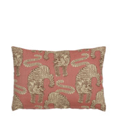 Kussen tijger roze - l35xb25xh10cm