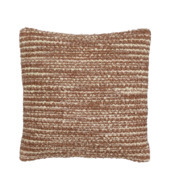 Lines kussen bruin - l45xb45xh10cm
