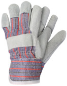 Werkhandschoen runderspitleer XL