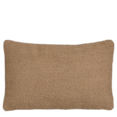 Woven kussen beige - l55xb35xh10cm