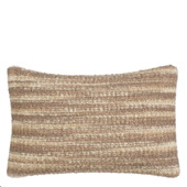 Lines kussen bruin - l55xb35xh10cm