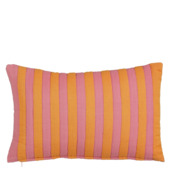 Kussen streep roze - l55xb35xh10cm