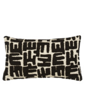 Graphic kussen d.bruin - l55xb35xh10cm