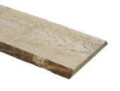 Schaaldeel blank dennen hout 2 x 15/25 x 240 cm