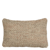 Kussen structure beige - l55xb35xh10cm