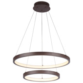 KARWEI HANGLAMP JUNE BRUIN 80x58 cm