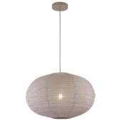 KARWEI HANGLAMP MILA GRIJS 70x50 cm
