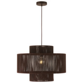 KARWEI HANGLAMP BEAU BRUIN 22x55 cm