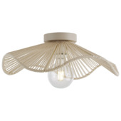 KARWEI PLAFONDLAMP LIV BEIGE 16x42 cm